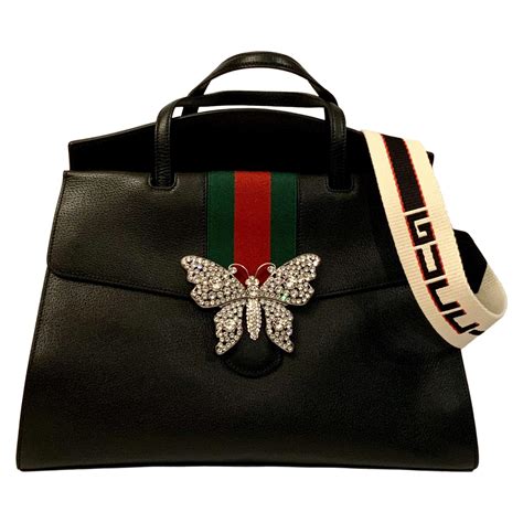 gucci purse with butterflies|gucci butterfly purse.